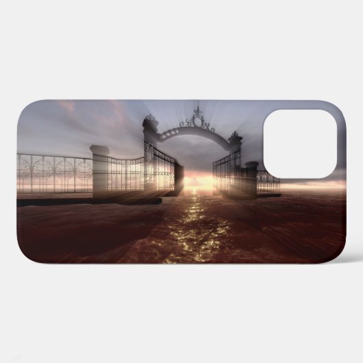 Heavens Gate Hoesje-Mate iPhone Case (Achterkant (horizontaal))