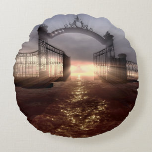 Heavens Gate Rond Kussen