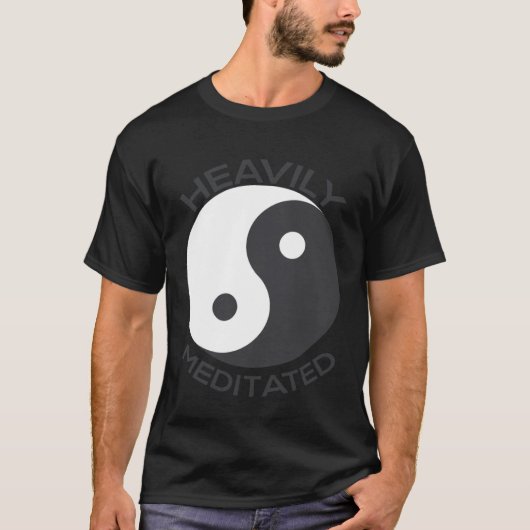 Heavily Meditated T-shirt (Voorkant)
