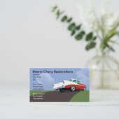 Heavy Chevy Visitekaartje (Staand voorkant)