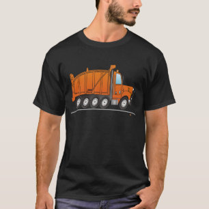 Heavy Duty Dump Truck Sinaasappel T-shirt