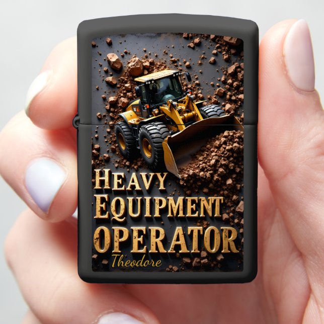 Heavy Equipment Front Loader Earth (In Hand)