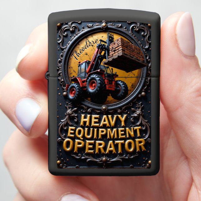 Heavy Equipment Handler Ornate Material (In Hand)