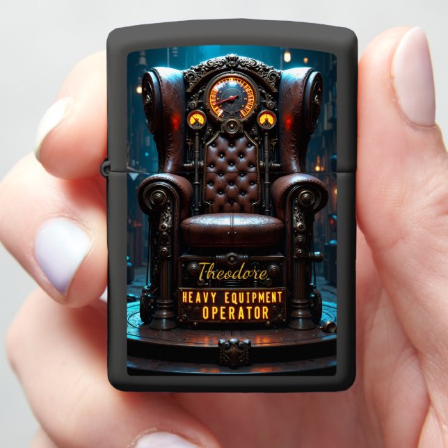 Heavy Equipment Leather Command Throne (In Hand)