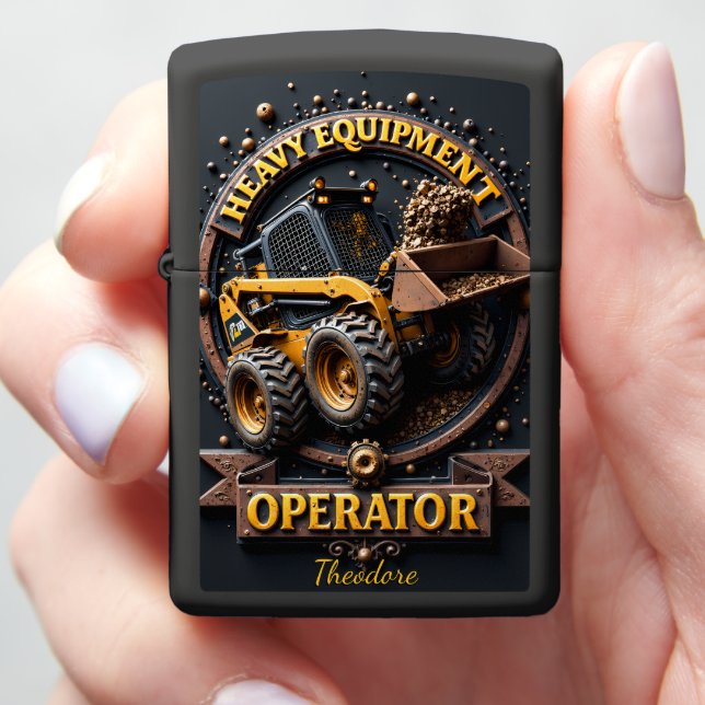 Heavy Equipment Skid Steer Loader Circular (In Hand)