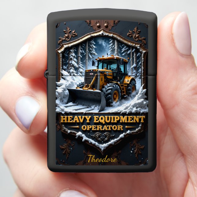 Heavy Equipment Snow Loader Forest (In Hand)