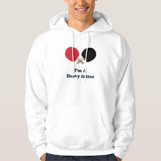 Heavy Hitter Ping Pong Hoodie (Voorkant)