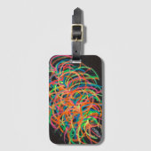 Heavy ion collisions-bagagelabel bagagelabel (Voorkant (verticaal))