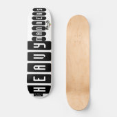 HEAVY MANNERS Skateboard (Voorkant)