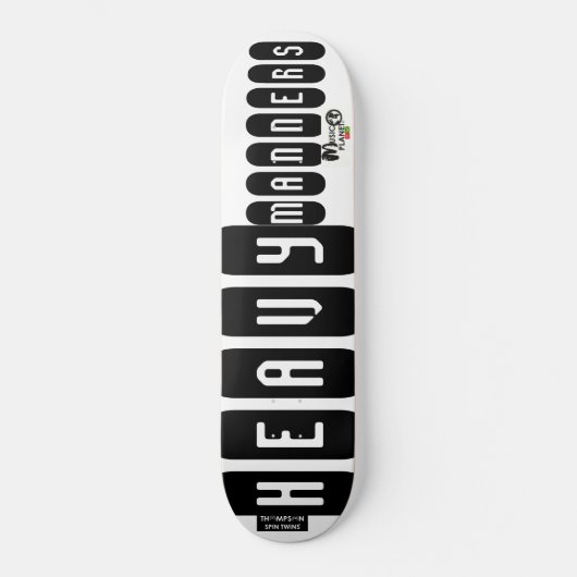 HEAVY MANNERS Skateboard (Voorkant)