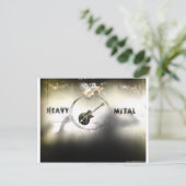 Heavy Metal Briefkaart (Staand voorkant)
