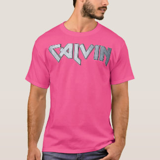 Heavy metal Calvin T-shirt