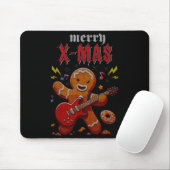 Heavy Metal Christmas Sleigher Hail Santa Claus Ro Muismat (Met muis)