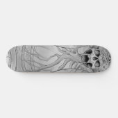 Heavy Metal Death Skull Graveyard Skateboard (Horizontaal)