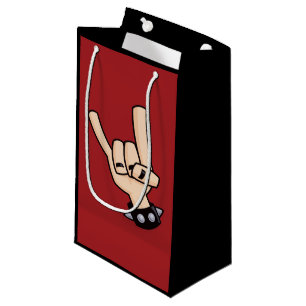 Heavy Metal Devil Horns Klein Cadeauzakje