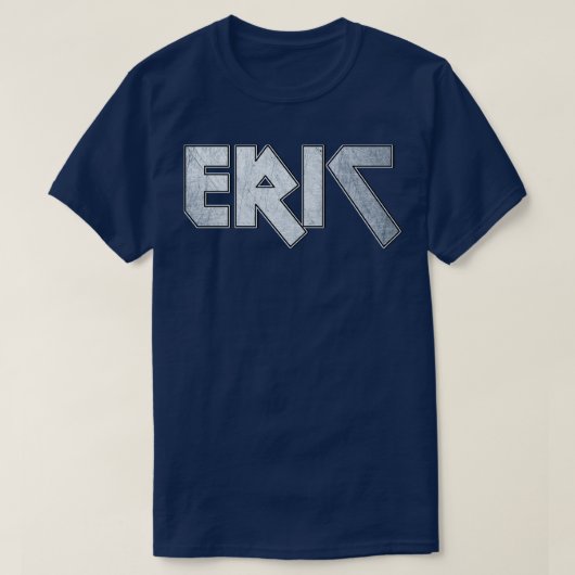 Heavy metal Eric T-shirt (Design voorkant)