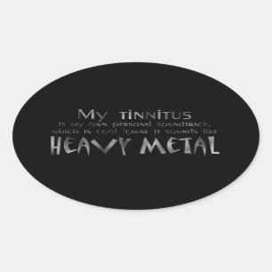 Heavy Metal Gehoor Stickers