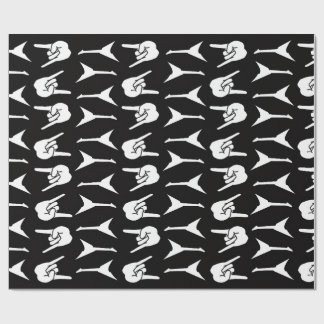 Heavy Metal Gitaar Rockin'  Cadeaupapier