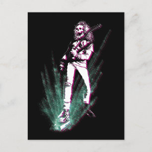 Heavy Metal Guitar Player Briefkaart