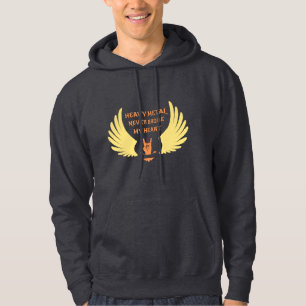 Heavy metal heeft mijn hart nooit gebroken. hoodie