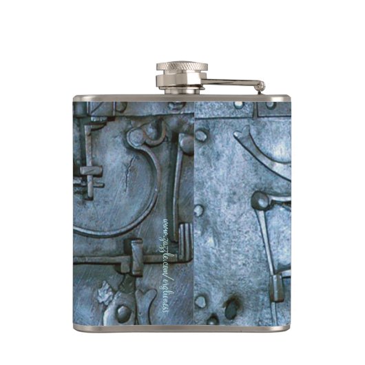 Heavy Metal Heupfles (Achterkant)