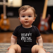 Heavy Metal is Mijn Lullaby Romper