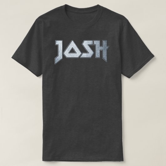 Heavy metal Josh T-shirt (Design voorkant)