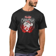 Heavy metal Kerst T-Shirt