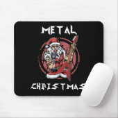Heavy Metal Kerstkerstkerstkerstkerstkerststaarsta Muismat (Met muis)