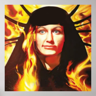 Heavy Metal Kristi Poster