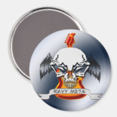 Heavy Metal Magneet (Voorkant / Achterkant)