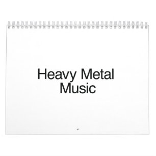 Heavy Metal Music Kalender