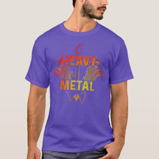 Heavy metal muziek 14 t-shirt