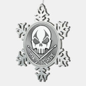 Heavy Metal Ornament Rock & Roll Drummer Custom (Rechts)