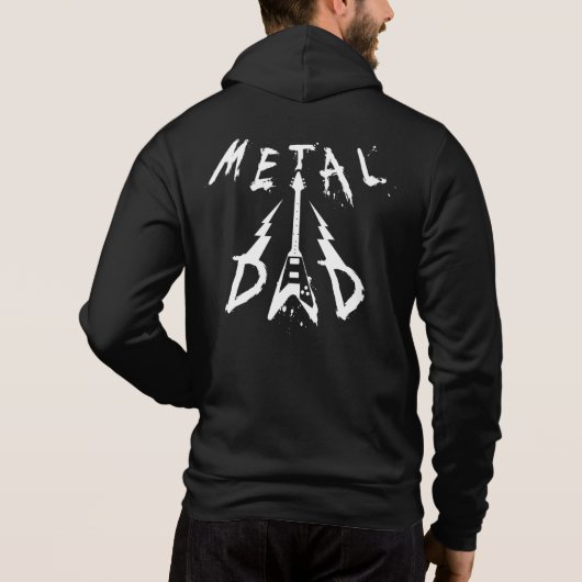 Heavy Metal Pap Hoodie (Achterkant)