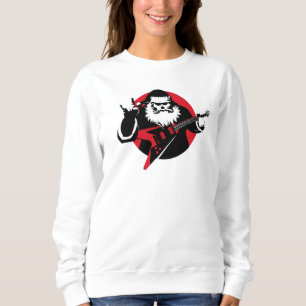 Heavy Metal Santa Claus-spelgitaar Trui