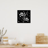 Heavy Metal Skulls Poster (Keuken)