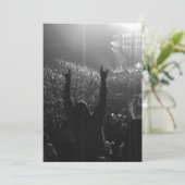 Heavy Metal verjaardagskaart (Staand voorkant)