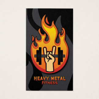 Heavy Metal Workout Visitekaartje