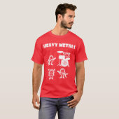 Heavy metals1 gift t-shirt (Voorkant volledig)