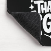 Heavy On The Thank You God Retro Muismat (Hoek)