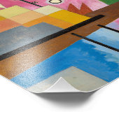 Heavy Red | Kandinsky | Foto Afdruk (Hoek)