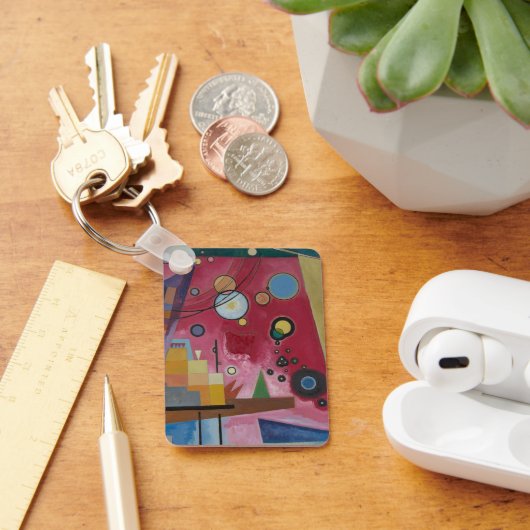 Heavy Red van Wassily Kandinsky Sleutelhanger (Bureau)