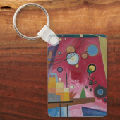 Heavy Red van Wassily Kandinsky Sleutelhanger (Voorkant)