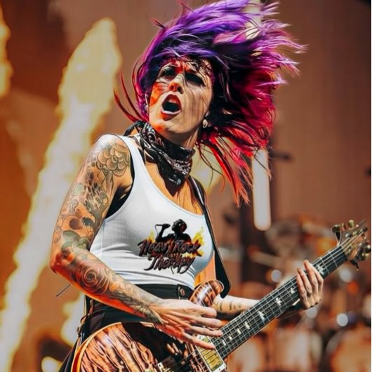 Heavy Rock Is My Therapy Tanktop