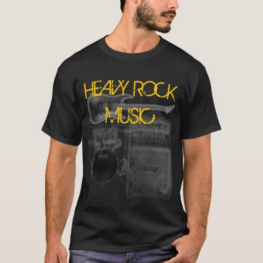 Heavy Rock Music T Shirt (Voorkant)