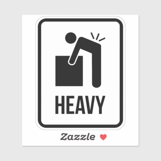 Heavy sticker (Vel)