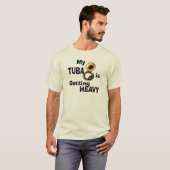 Heavy Tuba T-shirt (Voorkant volledig)