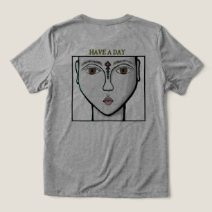 Heavy World - Heb een dag Tri-Blend Shirt