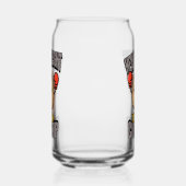 Heavyweight Spud Champ Boxing Potato  Blikvorm Glas (Links)